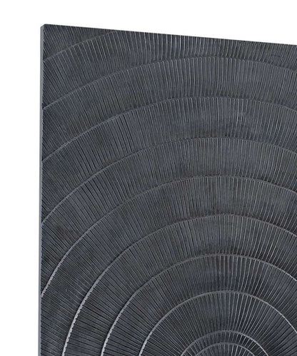 Bassett Mirror - Nessus Black Carved Wood Wall Art - 7500-806 view 4
