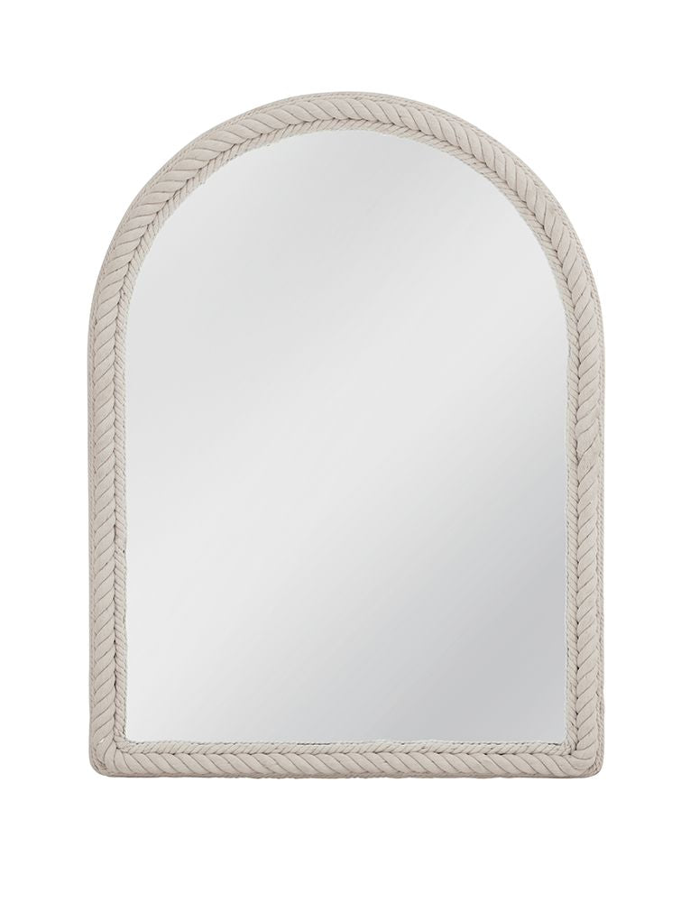 Bassett Mirror - Nichols 44" White Arched Wall Mirror - M5124 view 1