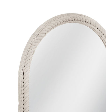 Bassett Mirror - Nichols 44" White Arched Wall Mirror - M5124 view 3