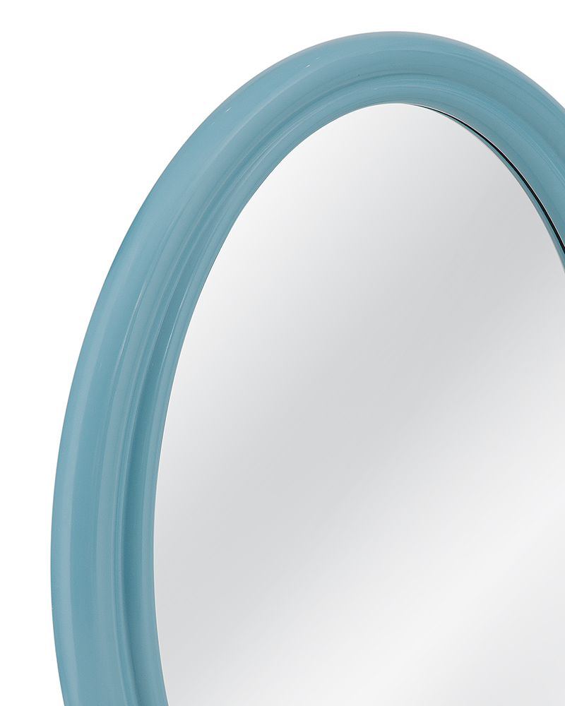 Bassett Mirror - Nobreck 36" Blue Oval Wall Mirror - M5290 view 3