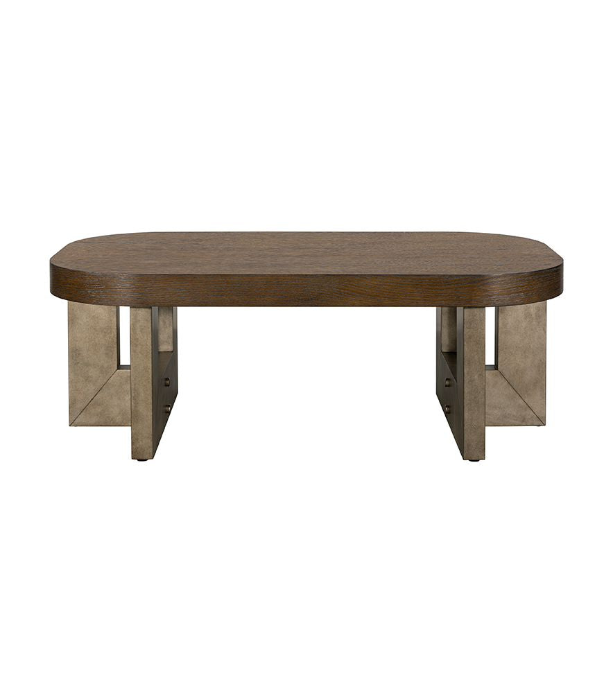 Bassett Mirror - Nova Charcoal Oak Coffee Table - 6021-LR-100 view 2