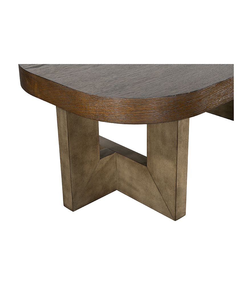 Bassett Mirror - Nova Charcoal Oak Coffee Table - 6021-LR-100 view 4