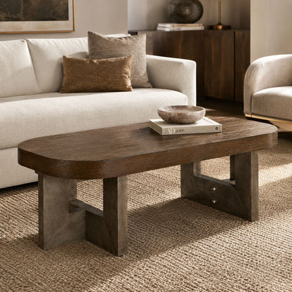 Bassett Mirror - Nova Charcoal Oak Coffee Table - 6021-LR-100 view 5