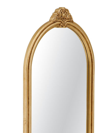 Bassett Mirror - Oakley 56" Gold Arched Wall Mirror - M5268 view 3
