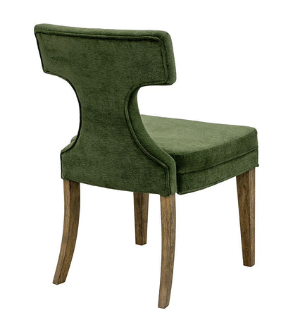 Bassett Mirror - Oliver Moss Velvet Dining Chair (Set of 2) - 2546-DR-800-2 view 4