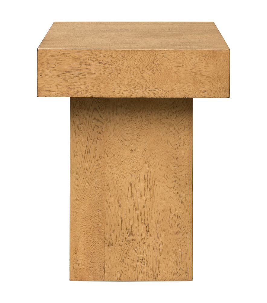 Bassett Mirror - Padula Square Light Oak End Table - 9412-LR-250 view 2