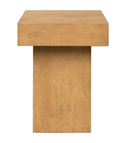 Bassett Mirror - Padula Square Light Oak End Table - 9412-LR-250 view 2