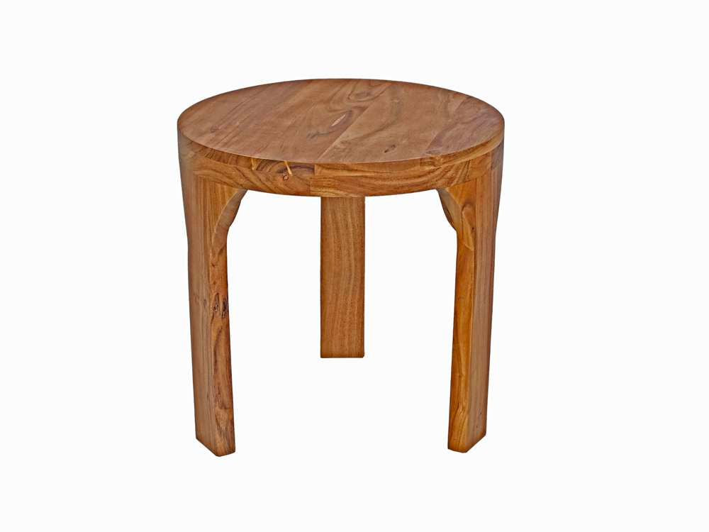 Bassett Mirror - Paige Natural Wood Bunching Tables - 6087-LR-202 view 3