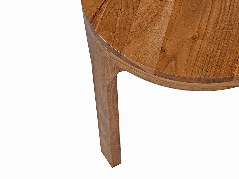 Bassett Mirror - Paige Natural Wood Bunching Tables - 6087-LR-202 view 5