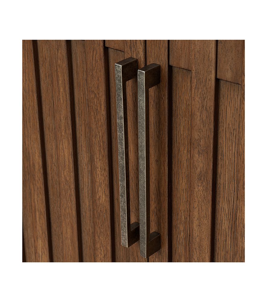 Bassett Mirror - Palmer 66" Burnished Oak Four-Door Storage Cabinet - 6088-DR-576 view 5