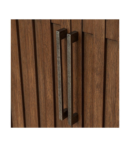 Bassett Mirror - Palmer 66" Burnished Oak Four-Door Storage Cabinet - 6088-DR-576 view 5