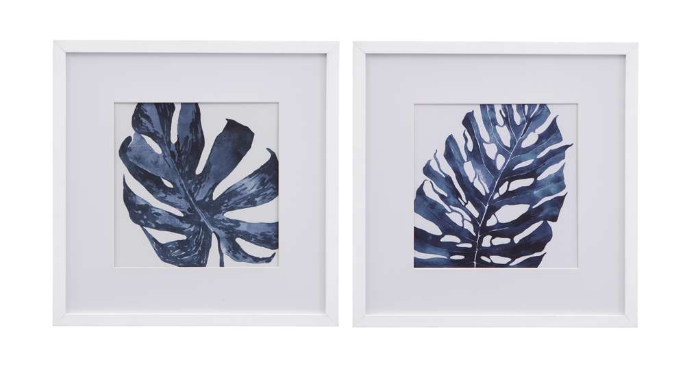 Bassett Mirror - Palms (Set of 2) Artwork - 7300-936 veiw 1