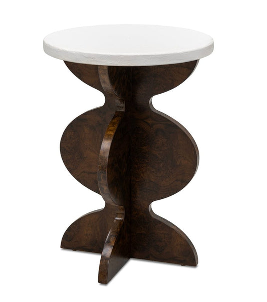 Bassett Mirror - Paloma Accent Table in Black Walnut Burl - 6062-LR-223 view 1