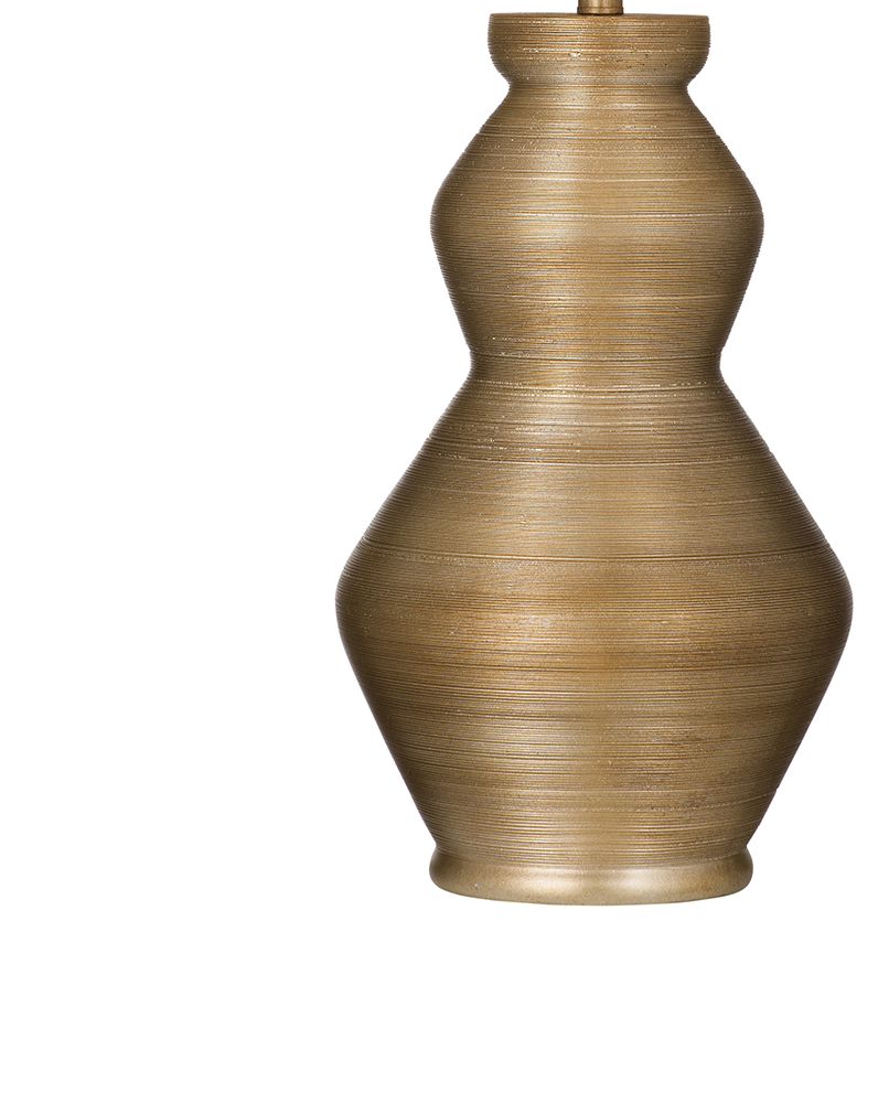 Bassett Mirror - Panola 34" Gold Resin Table Lamp - L4518T view 3