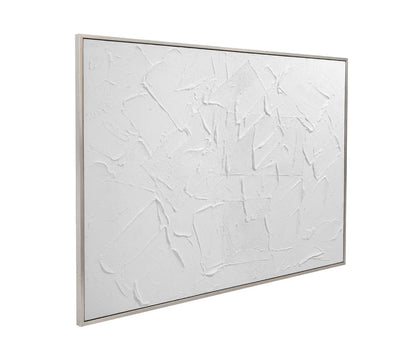 Bassett Mirror - Paradisio Framed Canvas in Silver Frame - 7301-054 view 1