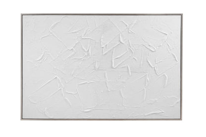 Bassett Mirror - Paradisio Framed Canvas in Silver Frame - 7301-054 view 2