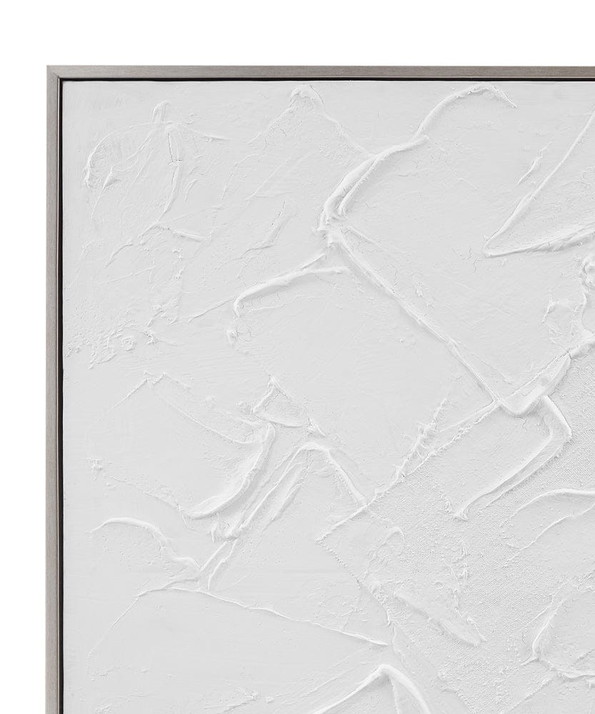 Bassett Mirror - Paradisio Framed Canvas in Silver Frame - 7301-054 view 3