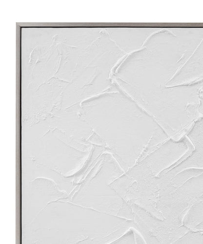 Bassett Mirror - Paradisio Framed Canvas in Silver Frame - 7301-054 view 3
