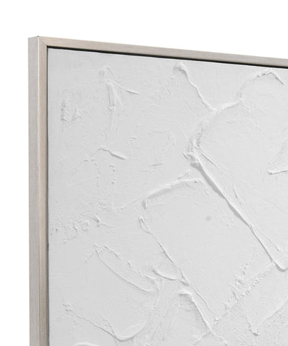 Bassett Mirror - Paradisio Framed Canvas in Silver Frame - 7301-054 view 4