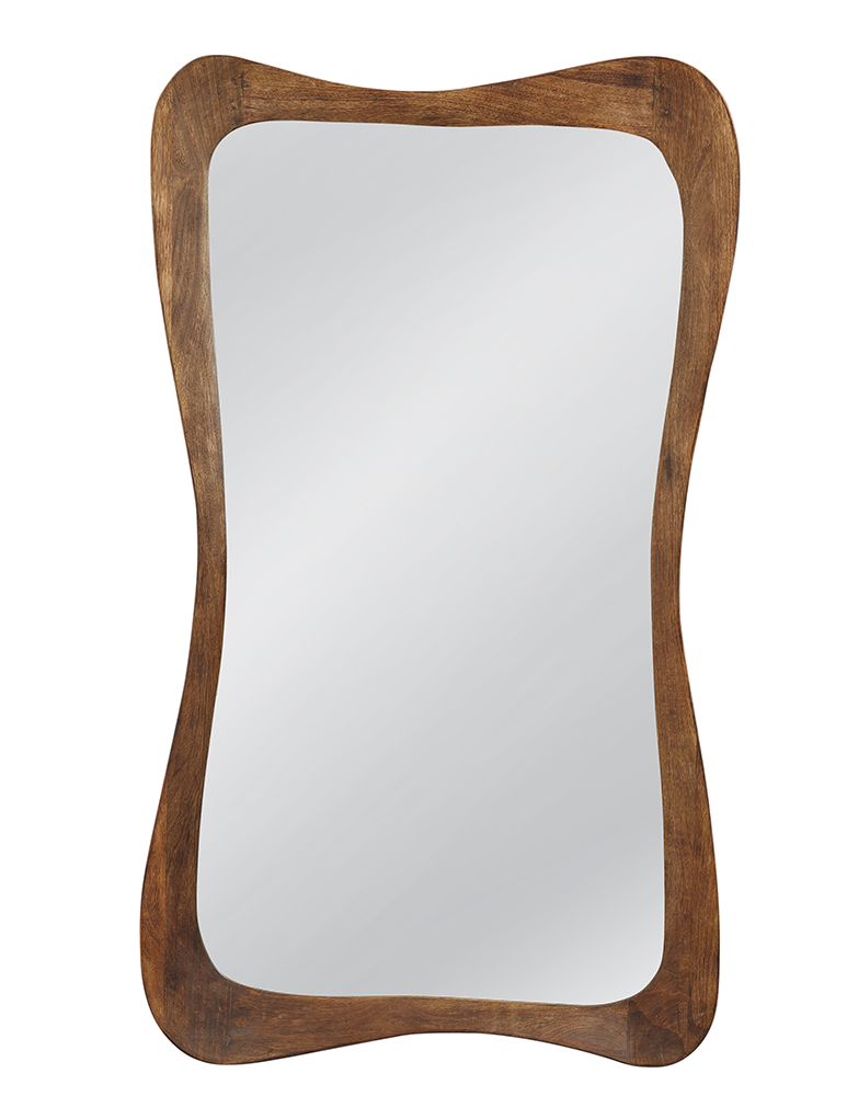 Bassett Mirror - Penelope 62" Brown Rectangular Wall Mirror - M5296 view 1