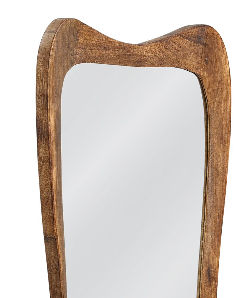Bassett Mirror - Penelope 62" Brown Rectangular Wall Mirror - M5296 view 3
