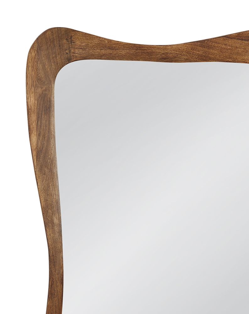 Bassett Mirror - Penelope 62" Brown Rectangular Wall Mirror - M5296 view 4