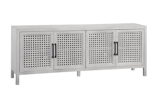 Bassett Mirror - Pentak 76" Whitewashed Mango Four-Door Storage Cabinet - 8236-DR-576 view 1