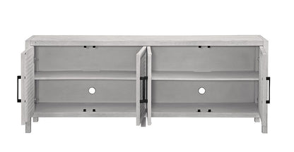 Bassett Mirror - Pentak 76" Whitewashed Mango Four-Door Storage Cabinet - 8236-DR-576 view 3