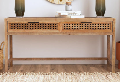 Bassett Mirror - Pentak Console Table - 9870-LR-400 view 4