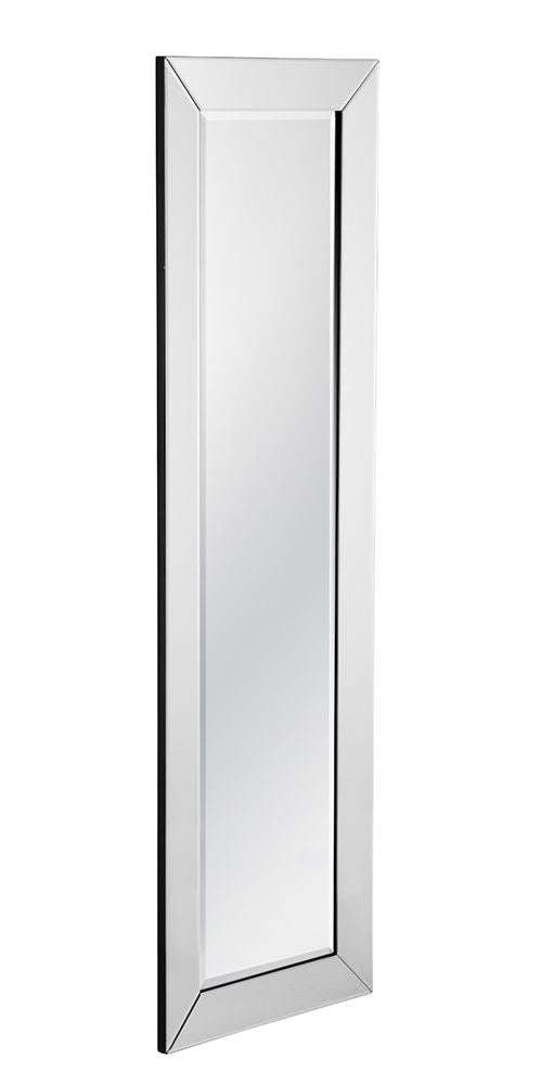 Bassett Mirror - Perry 60" Black Rectangular Wall Mirror - M5171B view 2