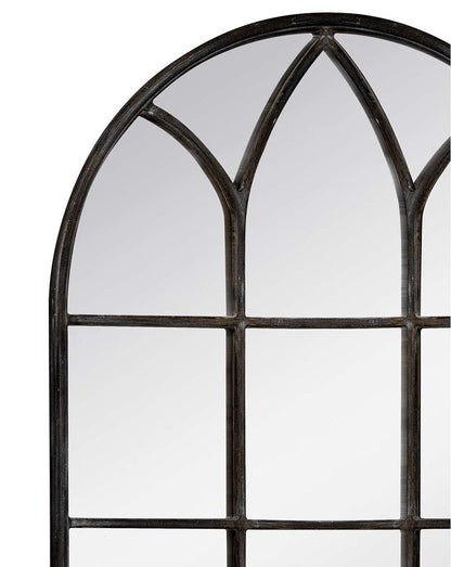Bassett Mirror - Pinole 85" Brown Arched Floor Mirror - M3838 view 2