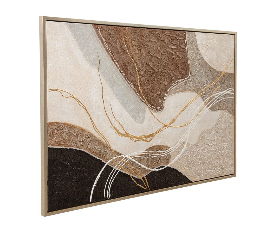 Bassett Mirror - Portraits Framed Canvas in Brown - 7301-082 view 1