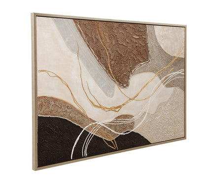 Bassett Mirror - Portraits Framed Canvas in Brown - 7301-082 view 1