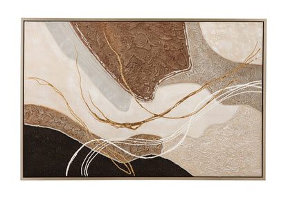 Bassett Mirror - Portraits Framed Canvas in Brown - 7301-082 view 2
