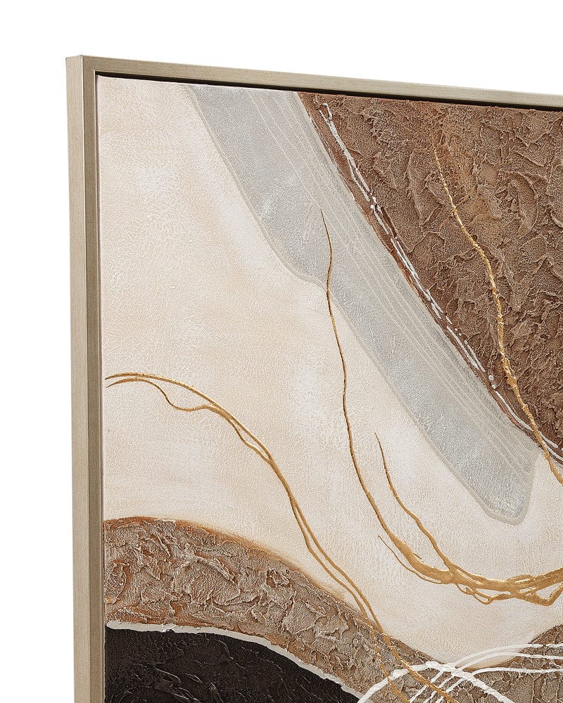 Bassett Mirror - Portraits Framed Canvas in Brown - 7301-082 view 4