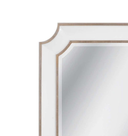 Bassett Mirror - Preston 46" Silver Rectangular Wall Mirror - M5125B view 4