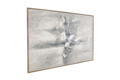 Bassett Mirror - Quiet Reflection Neutral Landscape Framed Canvas - 7301-133 view 2