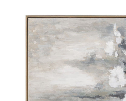 Bassett Mirror - Quiet Reflection Neutral Landscape Framed Canvas - 7301-133 view 4