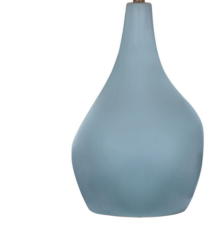 Bassett Mirror - Rawlins 33" Gray Ceramic Table Lamp - L4571T view 3