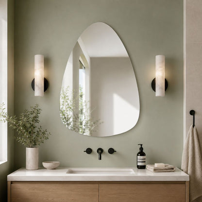 Bassett Mirror - Reinhold 42" Clear Teardrop Wall Mirror - M5128 view 5