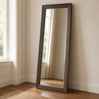 Bassett Mirror - Ren 76" Brown Floor Mirror - M5052B view 3