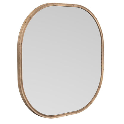 Bassett Mirror - Richards 42" Brown Square Wall Mirror - M4414 view 2