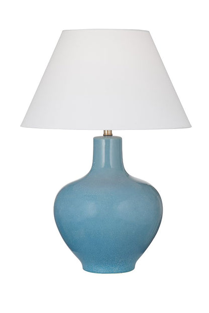 Bassett Mirror - Rivage 28" Light Blue Ceramic Table Lamp - L4814T view 1