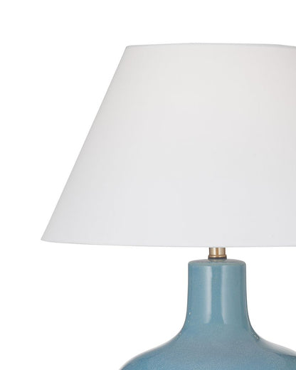 Bassett Mirror - Rivage 28" Light Blue Ceramic Table Lamp - L4814T view 2