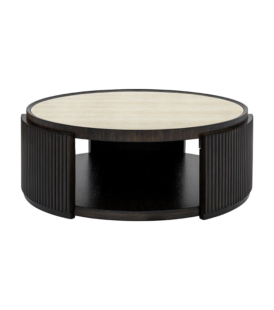 Bassett Mirror - Rivera Mirrored Coffee Table - 5573-LR-120 view 2