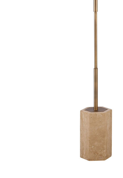 Bassett Mirror - Ronzell 61" Brass Metal Floor Lamp - L4556F view 3