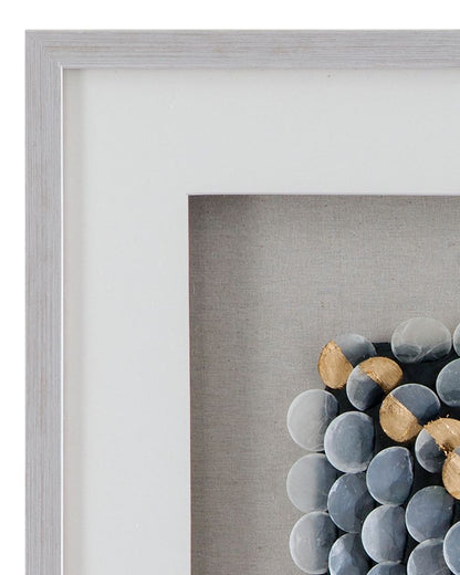 Bassett Mirror - Roselle Silver Shadow Box Wall Art - 7500-784 view 2