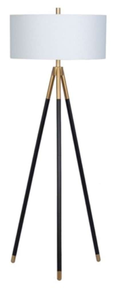 Bassett Mirror - Rowe Floor Lamp - L3824FEC veiw 1
