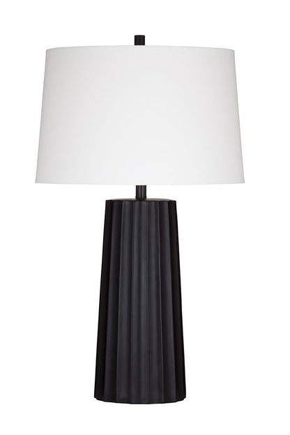 Bassett Mirror - Sabine 33" Black Resin Table Lamp - L4519T view 1