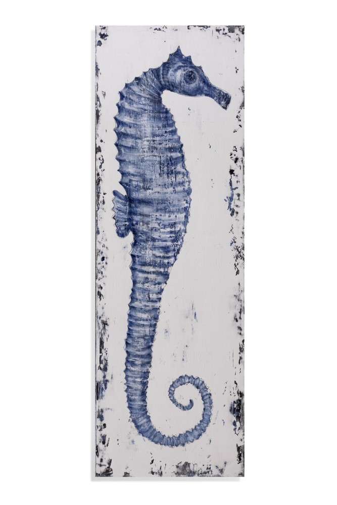 Bassett Mirror - Sea Horse I Canvas Art - 7300-550EC veiw 1